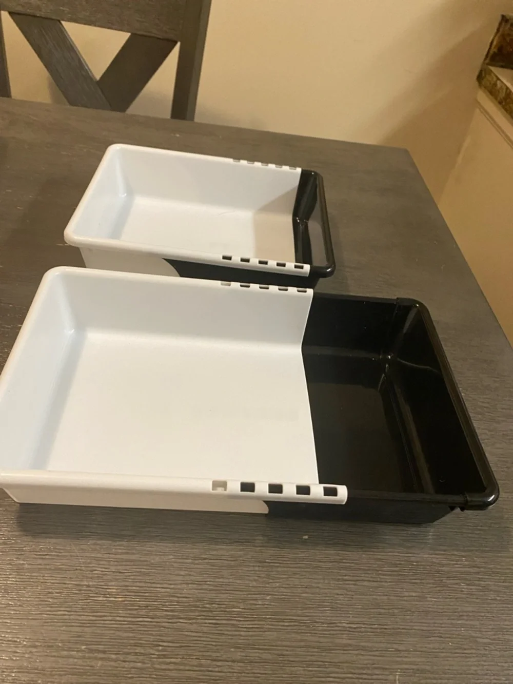 Plastic Extendable Organizer Tray - Set of 2